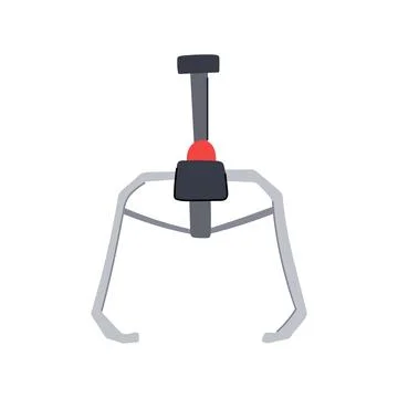Play claw machine cartoon vector illustration Stock Illustration