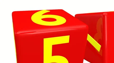 Play with dice of 2013 Vídeos de archivo 12676803