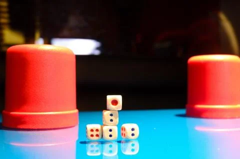  play dice gamble Stock Photos