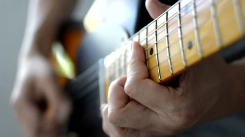 Play electric guitar 3 Stock Footage 107968531
