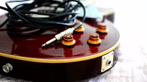 Play electric guitar Stock Footage 108194672