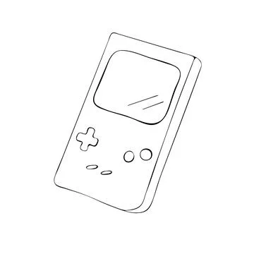 Play game console vector gadget electronic pad Stock Illustration