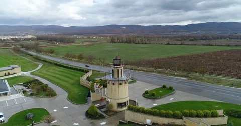 Play golf cloudy day Stock Footage 85396807