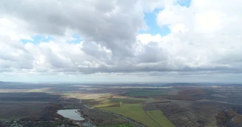 Play golf cloudy day Stock Footage 85396978