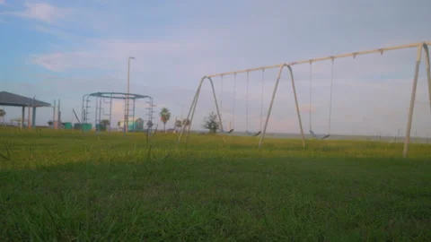 Play Ground by the beach. Stock Footage 209755585