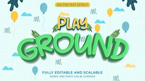 Play ground Stock Illustration