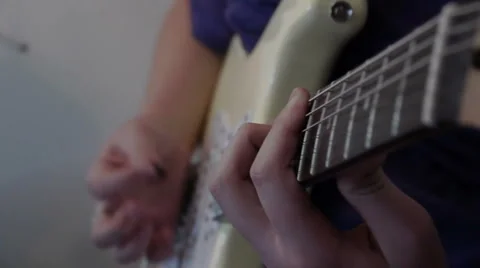 Play guitar 3 Stock-Footage 1053231