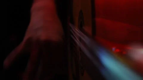To play the guitar 7 Stock Footage 310333741