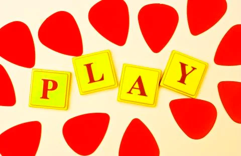 Play Guitar Stock Illustration