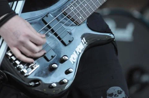 Play the guitar Stock Photos