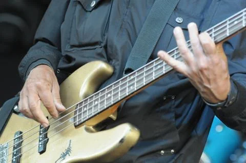 Play the guitar Stock Photos