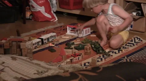 Play At Home Stock Footage 46154189