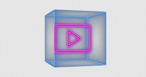 Play icon Box 02-alpha Stock Footage 233713058