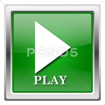 Play icon Stock Illustration
