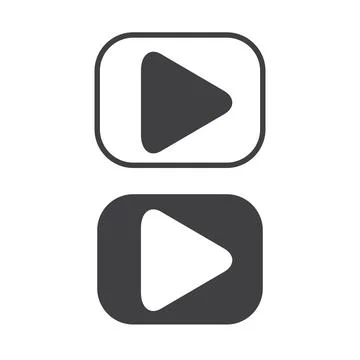 Play icon Stock Illustration