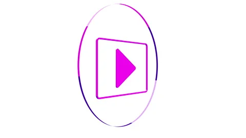 Play Icon Loop 03 Stock Footage 152140794