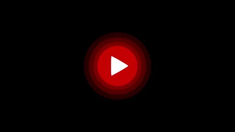 Play icon, play pulse button, video play icon for website and mobile design anim Stock Footage 306479958