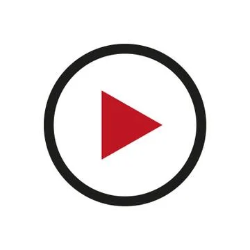 Play. icon. vector design Stock Illustration