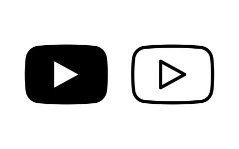Play Icon vector illustration. Play button sign and symbol Stock Illustration