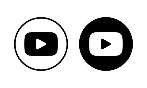 Play Icon vector illustration. Play button sign and symbol Stock Illustration