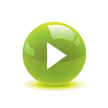 Play icon web Stock Illustration