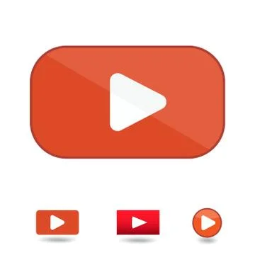 PLAY icons. Stock Illustration
