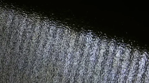 Play of light reflection on ripple surface, rotating clockwise with side center Stock Footage 84111521