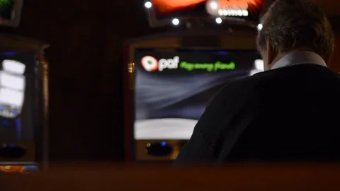 Play machine on the ferry Video stock 88761136