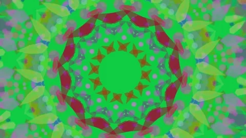 On play mandala rotating and morphing, petals and spokes shifting for design use Stock Footage 337887626