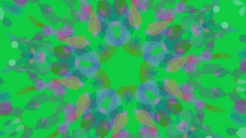 On play mandala rotating petals shifting layering and forming floral star on Stock Footage 337887627