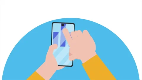 Play Mobile Games On Smart Mobile And Tablet Stock Footage 232806115