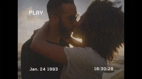 PLAY overlay appearing, timestamp Jan Stock Footage 332469023