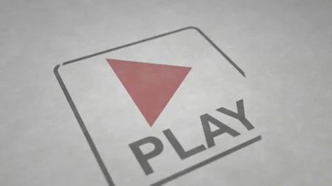 Play-Paint On Logo Stock-Footage 136532904