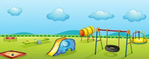 Play park Stock Illustration