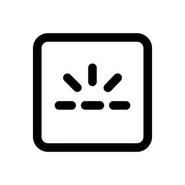 Play pause stop media control icons on smartphone screen Stock Illustration
