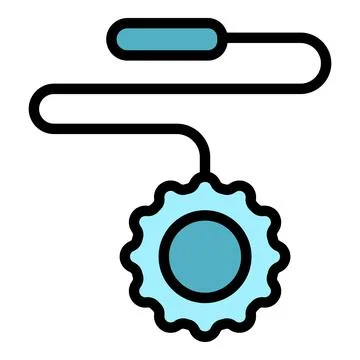 Play pet toy icon vector flat Stock-Illustration