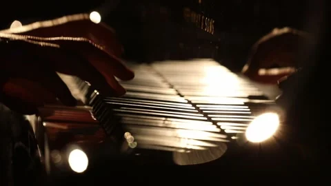 To play piano 21 Stock Footage 311333037