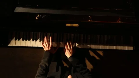 To play piano 6 Stock Footage 311332445