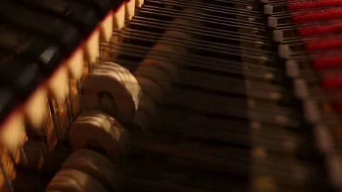 Play the piano Stock Footage 82446750