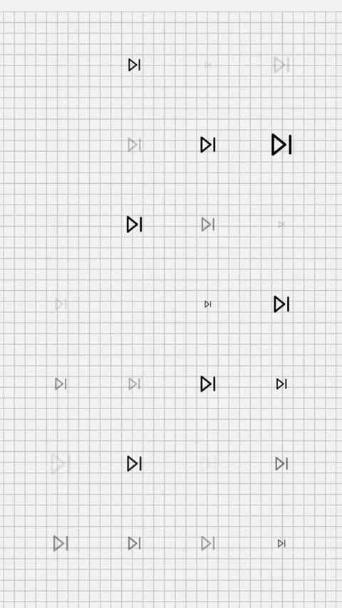 Play, rewind icon animation loop. Seamless pattern background. small play, Video stock 322110556