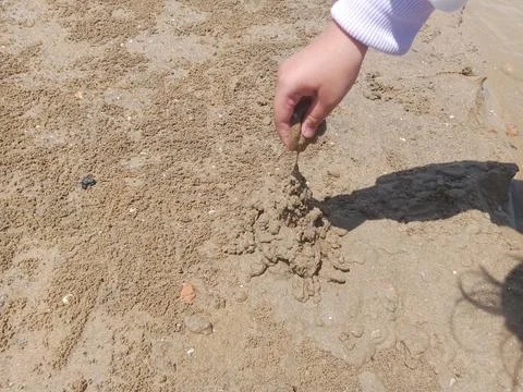 Play in the Sand Stock Photos