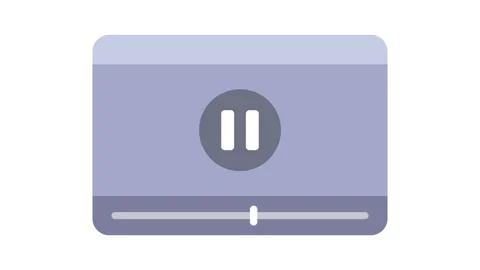 Play video, animation motion graphics Stock Footage 328506736