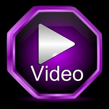 Play video Button Stock Illustration