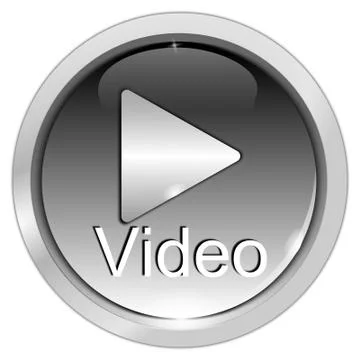 Play Video Button Stock Illustration