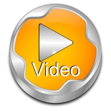 Play video Button Illustrazione stock
