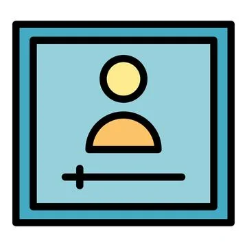 Play video icon vector flat イラスト素材