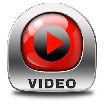 Play video Stock Illustration