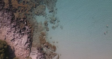 Playa Agulla, Playa de s'aguala, Baleari Island, Mallorca, Spain Stock Footage 111854809