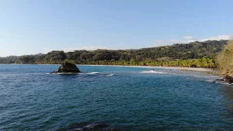 Playa Carrillo reach Stock Footage 127122224