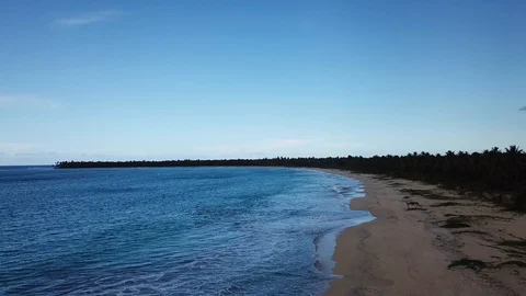 Playa de la Cana Playa Costa Esmeralda Stock Footage 128183591